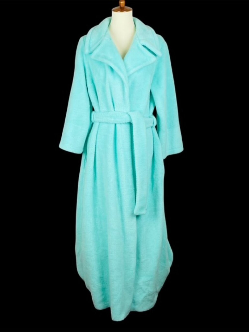 Vtg 60s 70s Sears Best At Home Wear Robe Housecoat Sz XL Grannycore Mid Century